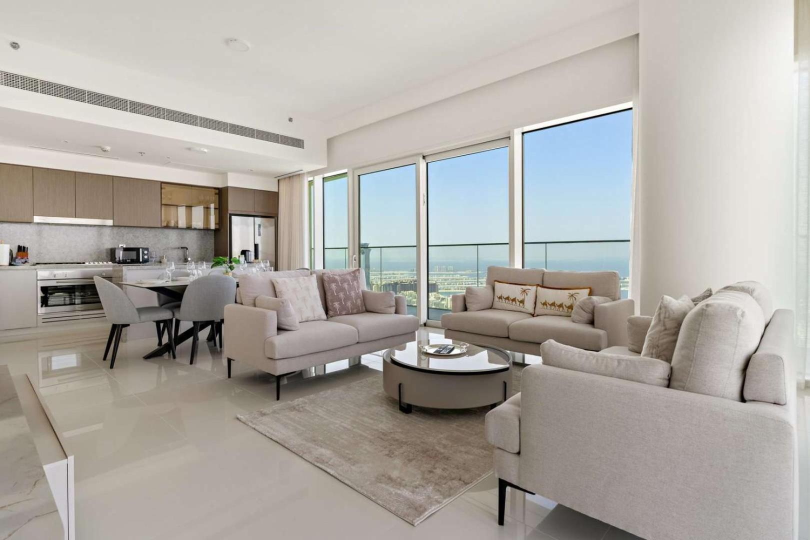 Apartment Spectacular 3br Penthouse With Views Of Palm Dubai